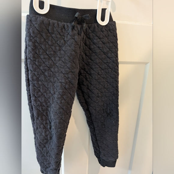 The Children's Place Other - The Children's Place Quilted Black Jogger Pants